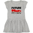 thumbnail image 3 of Inktastic Future Pit Crew Red Race Car Girls Toddler Dress, 3 of 5