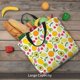 thumbnail image 5 of Easygdp Avocado And Pineapple Bolsa Tote para Mujer, Bolso de Hombro para Trabajo, Playa, Viajes, Compras y Supermercado, 5 of 7