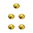 thumbnail image 3 of Youkk Belles Bagues en Or Déclaration pour Femmes à la Mode Bagues Durables pour Femmes Jaune 5Set, 3 of 6