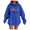 F152-Blue, variant on FYDUU Christmas Hoodies for Women Fashion Letter Print Hooded Sweatshirt Long Sleeve Pullover Casual Tops for Fall Winter Clothes