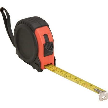 

Genuine Joe Tape Measure - Imperial Measuring System - 1 Each - Red Black | Bundle of 5