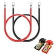 thumbnail image 2 of 2 Battery Cables with Cable Battery Switch 50cm 16mm2 5AWG M8 12V Cable for Car, 2 of 8