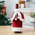 thumbnail image 2 of CuiLiyq Christmas Wine Bottle Covers Decoration, Knitted Sweater Santa Claus Wine Bottle Decorations, for Christmas Party Favors Supplies, 2 of 6