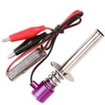 thumbnail image 3 of Electronic Glow Plug Starter Igniter for Nitro RC Car Engine (Purple), 3 of 15