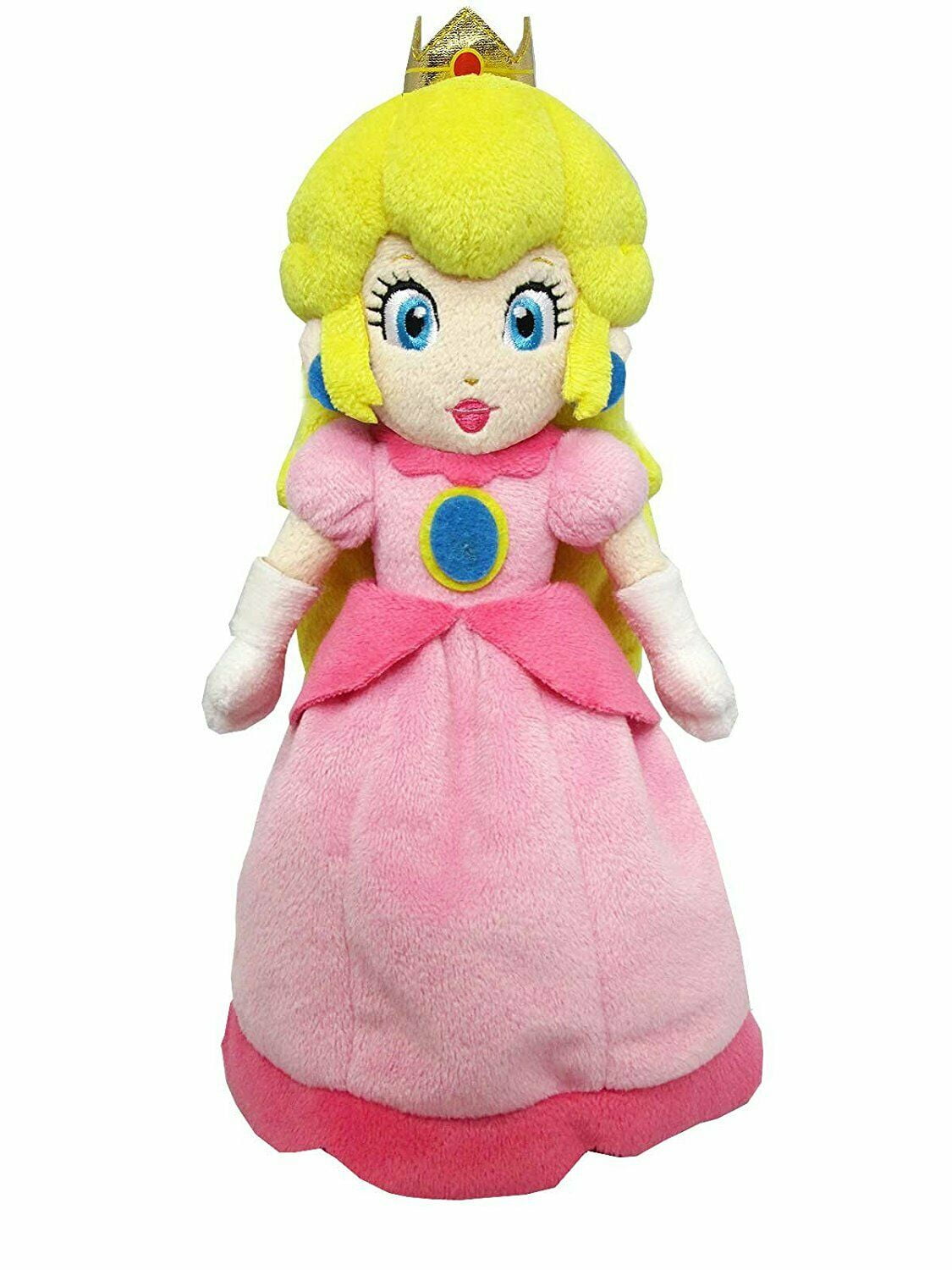 Super Mario Bros Princess Peach Plush Doll Stuffed Animal Plushie Toy 7 In 