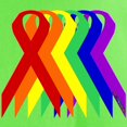 thumbnail image 3 of CafePress - Ribbons For All Light T Shirt - Light T-Shirt - CP, 3 of 4