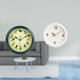 thumbnail image 2 of Reloj De Pared Con Marco Verde Melódico Y Números Grandes, Silencioso, Sin Tictac, Ideal Para Dormitorio, Oficina, Estudio O Como Regalo Decorativo De Inauguración De La Casa., 2 of 8