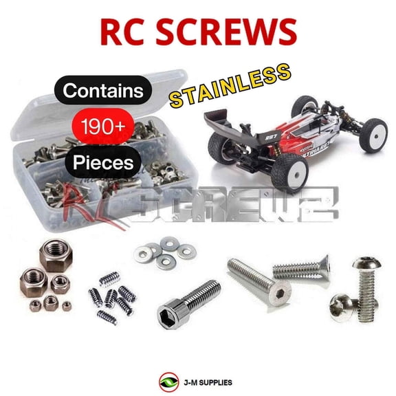 RCScrewZ Stainless Screw Kit kyo195 for Kyosho Ultima RB7 1/10 2wd #34303 RC Car | SET
