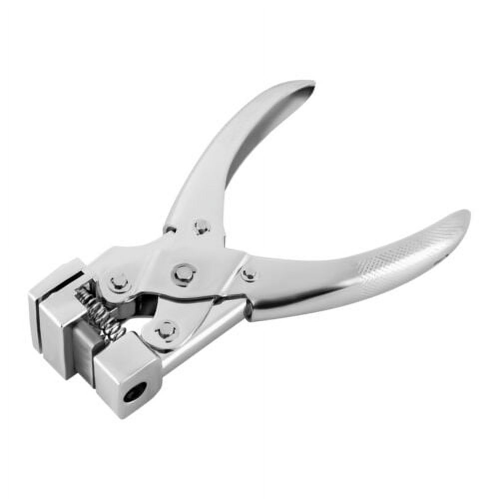  T Slot Shape Hole Punch Steel Handheld Hanger Airplane Hole  Punch Butterfly T-Hook Clamp Pliers Cutter ID Punching Plastic Cardboard  Badge Label for DIY Handmade Crafts Utensils (T Hole Punch) 