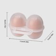 thumbnail image 3 of Contenedor De Huevos Para Acampar Contenedor de huevos para acampar de 2 rejillas, contenedor de almacenamiento de huevos a prueba de golpes para Picnic y Camping, 3 of 9