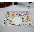 thumbnail image 1 of EREHome Set de 2 Sets de Table alphabet animal 12x18 Pouces, 1 of 2