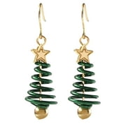 Mnycxen Women Christmas Hook Drop Dangle Earring Charm Eardrop Jewelry Xmas Party Earrings