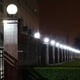 thumbnail image 2 of Led 200mm Solar Wall Pillar Lamp Outdoor Round Ball Round Light Pathway Light, 2 of 5