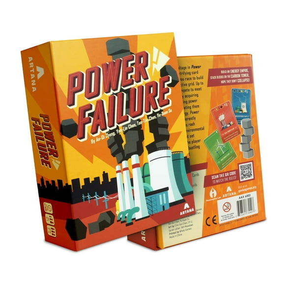 Juego de mesa Genius Games Power Failure Strategy Card Game