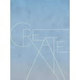 thumbnail image 2 of Meneely, Dan 19x24 Gold Ornate Wood Framed with Double Matting Museum Art Print Titled - Create, 2 of 4