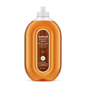 Method Squirt + Mop Hardwood Floor Cleaner, Almond, 25 oz
