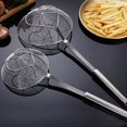 thumbnail image 4 of PENGXIANG Strainer Spoon Reusable Fast Filtration Stainless Steel Dining Room Food Dumplings Slotted Spoon Kitchenware Accessories for Household, 4 of 8