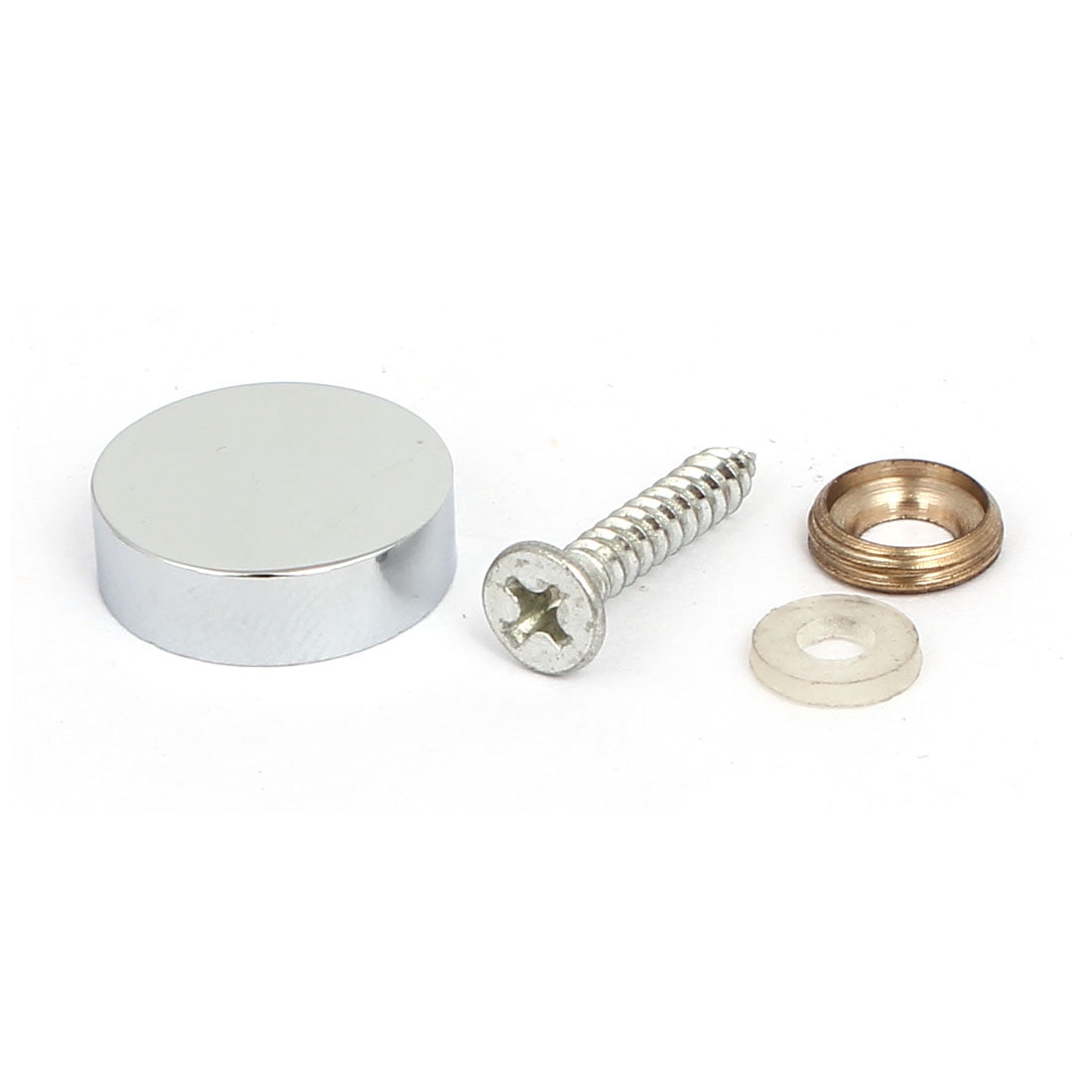 Details about   Stainless Steel Decorative Advertising Mirror Screws Cap Cover Nails 12mm-40mm 