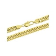 thumbnail image 2 of Men’s Stainless Steel Yellow-Tone 9MM Curb Chain Necklace 24" - Brilliance Fine Jewelry, 2 of 4