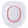 thumbnail image 1 of CRAFTHROU 1Pcs Bain Portable pour Soins de Grossesse Imite des Hanches Humaines Blanc, 1 of 8