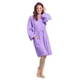 thumbnail image 4 of Women’s Lightweight Kimono Waffle Spa Robe, 4 of 6