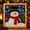 Snowman, variant on Christmas Kintsugi Fabric Art Kit for Adults, DIY Xmas No-Sew Fabric Mosaic Wall Art Craft Kit with Wooden Frame Pre-Cut Template Picture Art for Holiday Home Decor Gifts