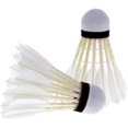 thumbnail image 1 of Agnolia Badminton Feather Shuttlecocks , Fine & Furnished Quality | White , Pack Of 8 , With Excellent Flight & Balance, 1 of 4