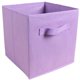 thumbnail image 1 of Nvzi Caja de almacenamiento para organizar la despensa, perfecta para baño, armario, cocina, refrigerador y armario. 26 x 26 x 28 cm (morado)., 1 of 5