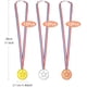 thumbnail image 2 of 36 Piezas Medallas de Ganador Medallas de Oro de Plástico para Niños Medallas de Plata y Medallas de Bronce para Decoraciones de Favores de Fiestas Infantiles y Premios Deportivos, 2 of 5