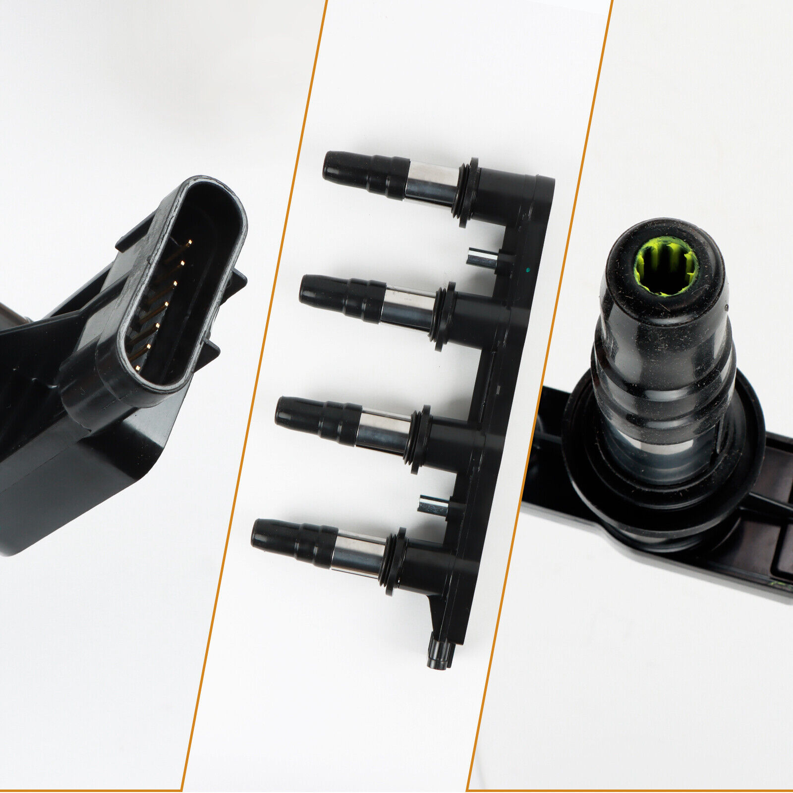 PANGOLIN Ignition Coil Pack Fits for 2011-2018 Chevrolet Cruze Sonic Aveo5 Cruze Limited 1.8L L4 Replacement Part OE UF620, 55561655, C1646