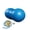 Peanut Ball Blue + Pump, variant on 1 Pc PVC Peanut Yoga Ball, Thickened Anti-Burst Stability Exercise Ball, Balance Training Fitness Ball for Prenatal Workouts, Abdominal & Core Training, for Home, Gym, Office & School