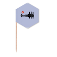 thumbnail image 1 of Moon Shadow City Building Toothpick Flags Cupcake Picks Party Celebration, 1 of 3