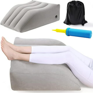  Zen Bloks Leg Rest Elevation Foam Wedge - Knee Bolster Pillow  for Low Back Pain, Leg Pain, Reading, Relaxing, Circulation, High-Density  Support, Plush Removable Cover (Large 11) : Health & Household