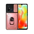 thumbnail image 1 of Funda Uso Rudo con Tarjetro y Anillo Card Slot Bumper Para Xiaomi Redmi 12C, 1 of 5