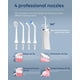 thumbnail image 4 of MySmile LP211 Irrigador Bucal Portátil Inalámbrico para Limpieza Dental, 5 Modos, 8 Boquillas de Chorro, Bolsa de Viaje, Color Blanco., 4 of 7
