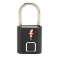 thumbnail image 3 of Cadenas d'Empreinte Digitale Intelligent, Cadenas de Reconnaissance Biologique de Reconnaissance d'Empreinte Digitale Cadenas d'Empreinte Digitale Compact et Léger, 3 of 14