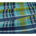 thumbnail image 5 of oneOone Viscose Jersey Fabric Madras Check Print Fabric BTY 60 Inch Wide, 5 of 5