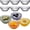 Striped Clear, variant on 10 Pack 3in 2.5oz Small Clear Glass Ramekins Custard Bowls Mini Dipping Sauce Cups Pinch Bowls Condiment Ingredient Prep Salad Dishes Dishwasher Microwave Freezer Safe