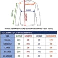 thumbnail image 4 of Exist Mens Sun Shirt Dri Fit Performance Shirts Long Sleeve 40 UPF Sun Protection Clothing, 4 of 5