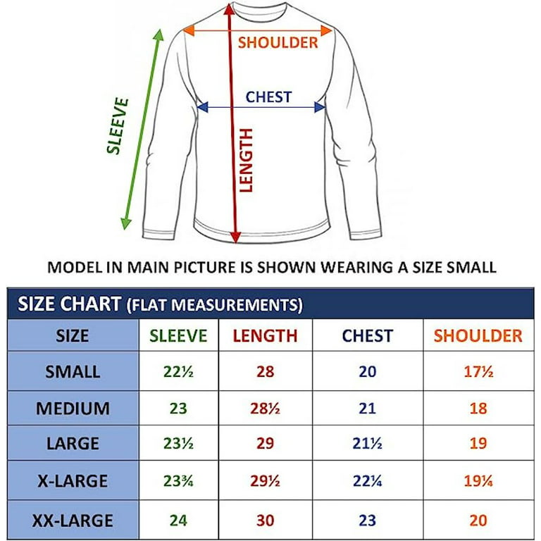 Exist Mens Sun Shirt Dri Fit Performance Shirts Long Sleeve 40 UPF Sun Protection Clothing, Men's, Size: Small, White