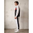 thumbnail image 3 of Men’s Classic Slim-Fit Tracksuit – Full-Zip Jacket & Jogger Set, 3 of 6