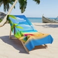 thumbnail image 1 of Serviette de Plage Verte 3, 1 of 3