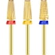 thumbnail image 1 of Juego de brocas para uñas Honoson 5 en 1 de carburo, 3 unidades, para acrílico, 1 of 7