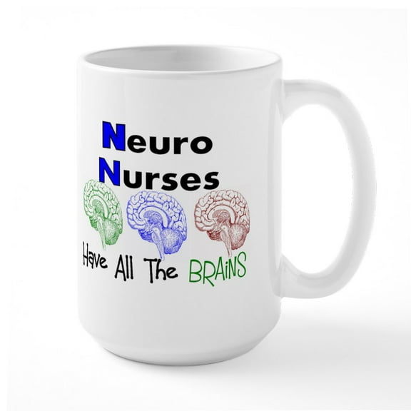 CafePress - More Nurse Large Mug - 15 oz Ceramic Large White Novelty Mug