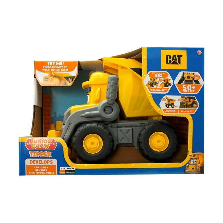 トレーラー　CAT Kids Ride on Tractor Licensed Caterpillar with Detachable