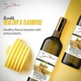 Butter Olive Oil - Naturally Infused, 750ml (25oz) Glass Bottle 
