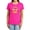 Hot Pink, variant on DC Flash Flash Chibi Women's T Shirt, Charcoal, Large