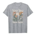 thumbnail image 4 of LUOGENLI T Shirt for Girls Shirts for Teen Kids Girls Child Short Sleeve Prints T Shirt Girls Tops Shirts for Girls Knee Length on Clearance Grey 3-4 Years, 4 of 4