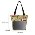 thumbnail image 3 of Kll Tote Bag For Women Cartoon Fire Truck Print Shopping Grocery Reusable Bags For Office School Shopping Travel, 3 of 7