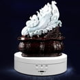 thumbnail image 3 of Soporte Giratorio Eléctrico Sunnimix Pantalla giratoria 2 piezas Blanco, 3 of 8